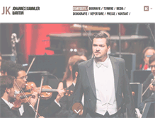 Tablet Screenshot of johanneskammler.com